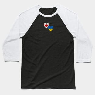 Canada support Ukraine Baseball T-Shirt